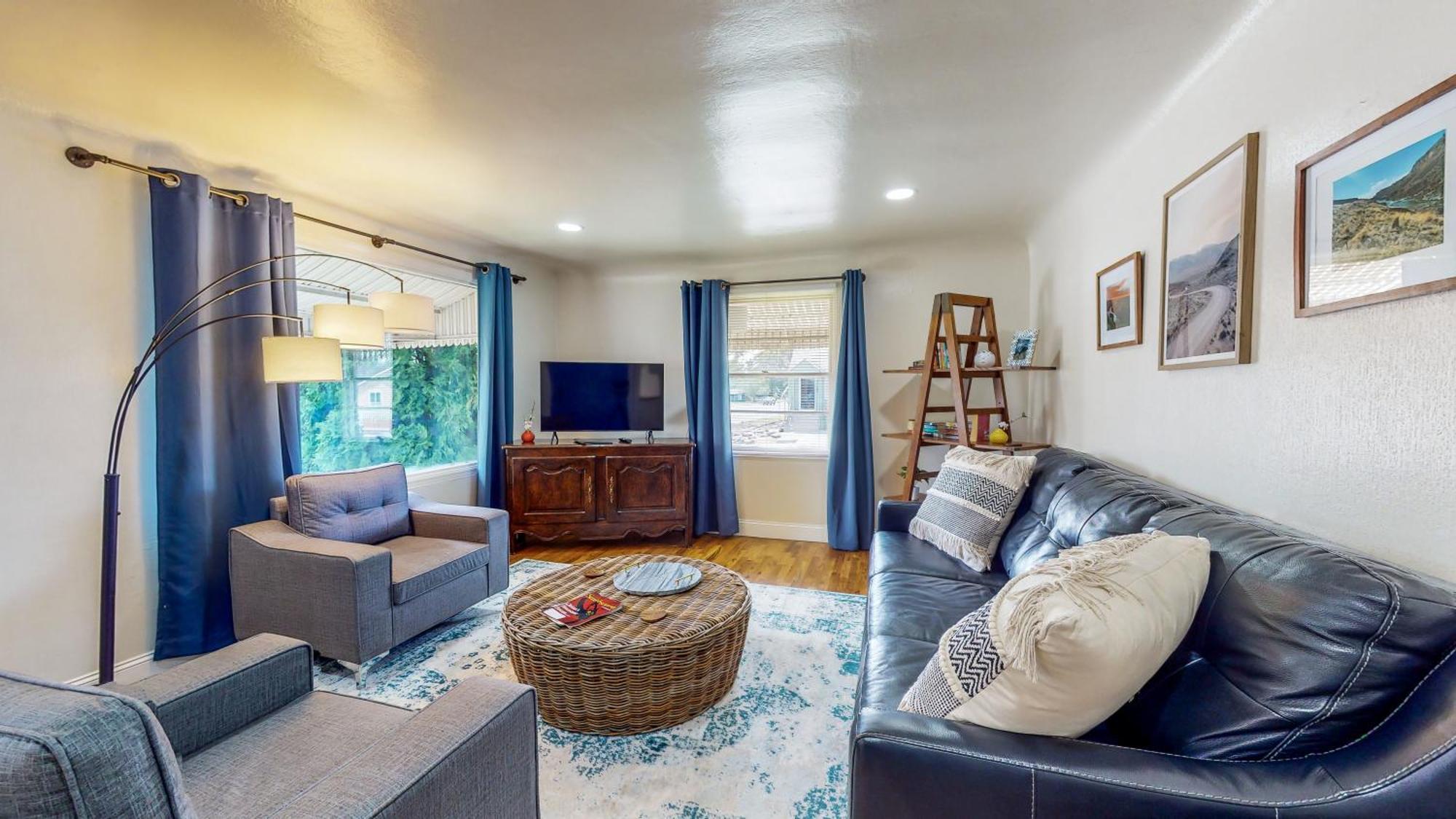 Charming Downtown Bungalow - King Bed, Office Twin Falls Buitenkant foto