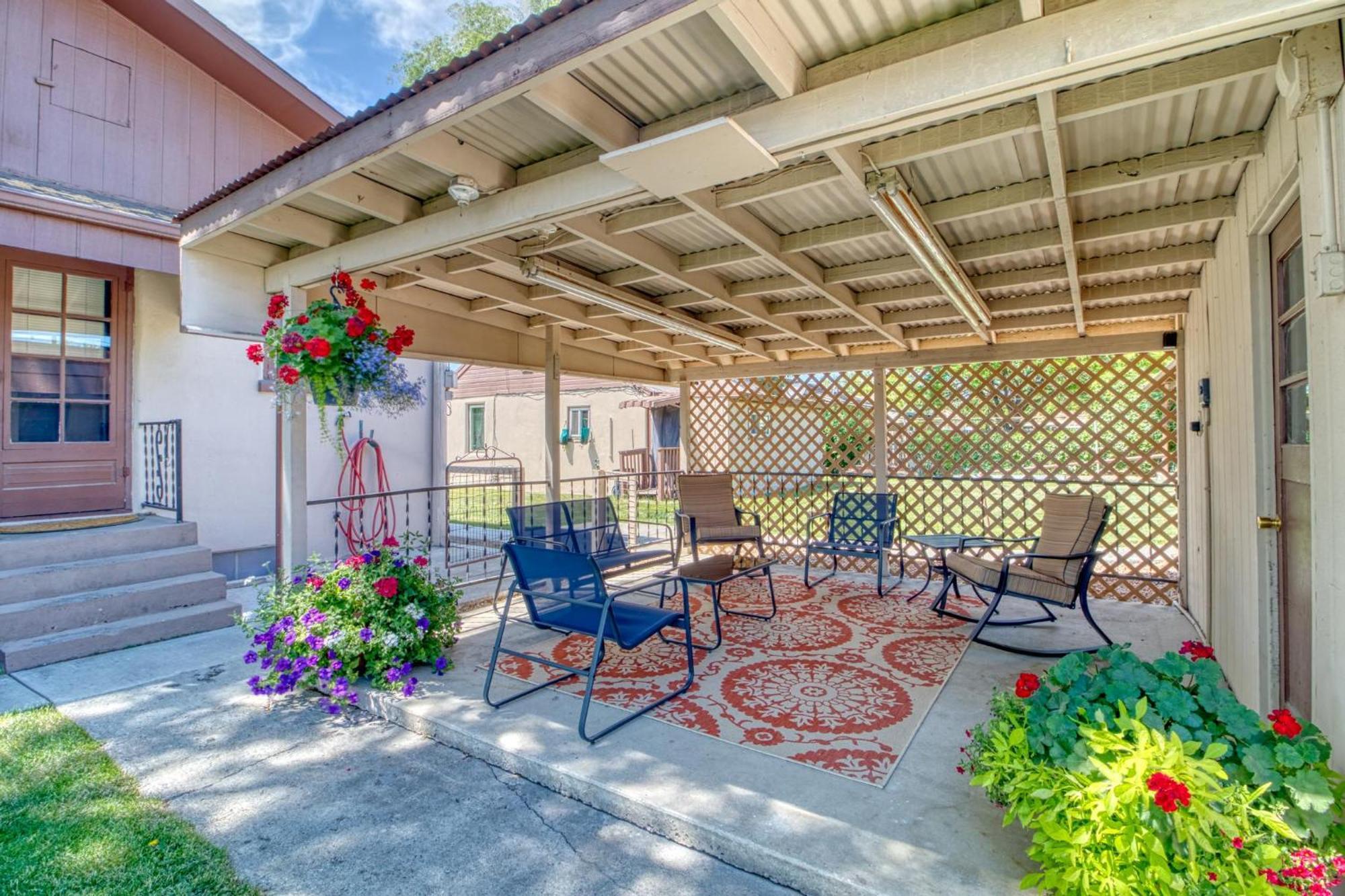 Charming Downtown Bungalow - King Bed, Office Twin Falls Buitenkant foto